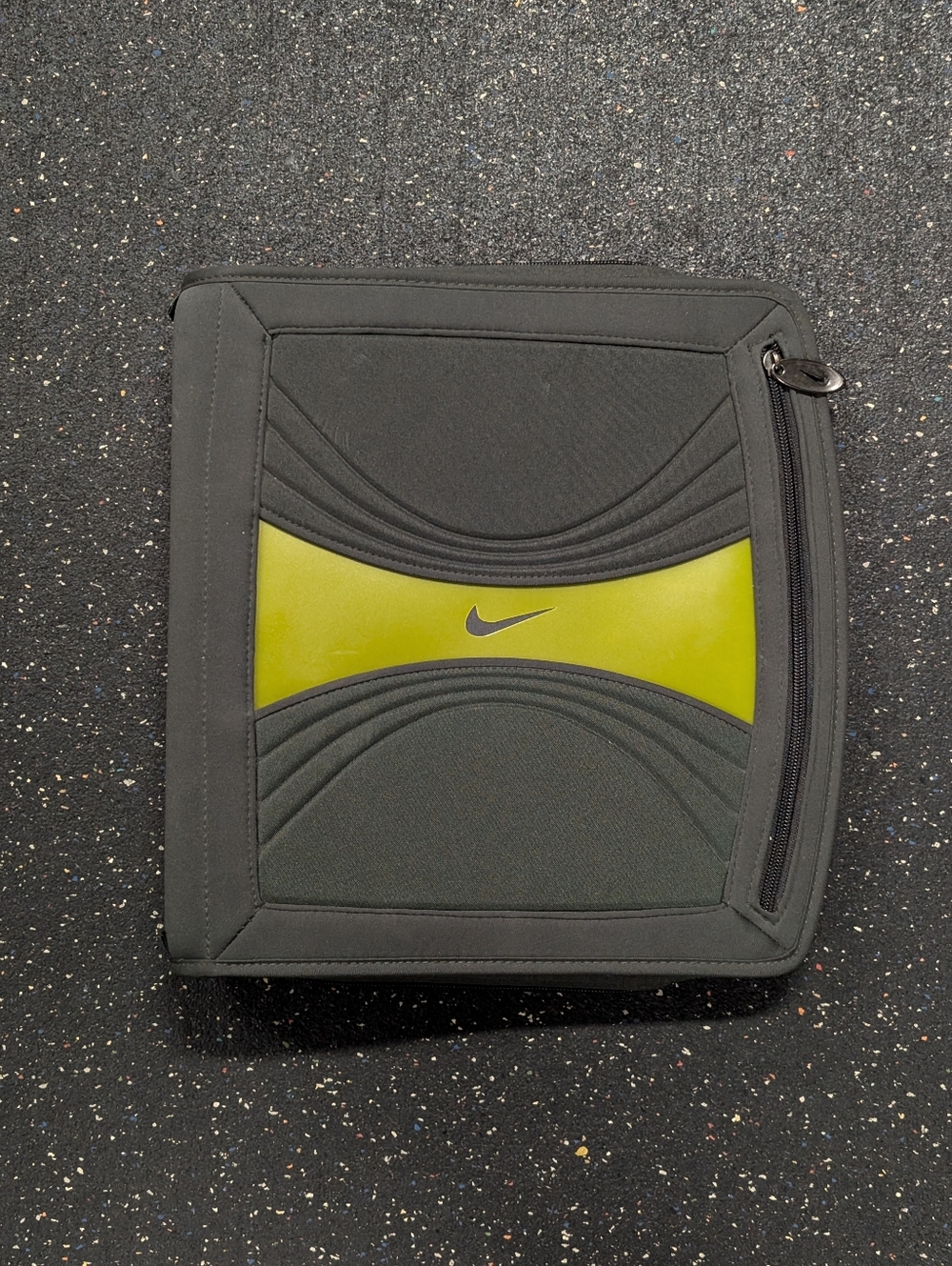 Vintage 90's Retro NIKE MEAD 3 Ring Binder Trapper Keeper Portfolio Green